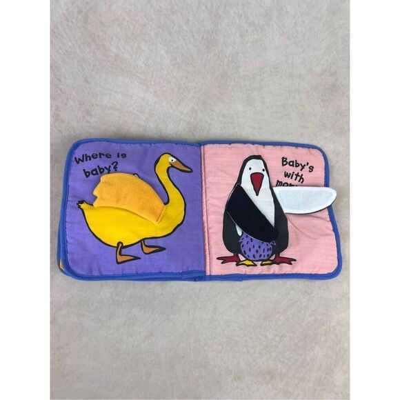 Vtg Peek-A-Boo Baby Vintage Baby Soft Book By Emily Bolam Rare Hard To Find 1999 - Picture 4 of 7